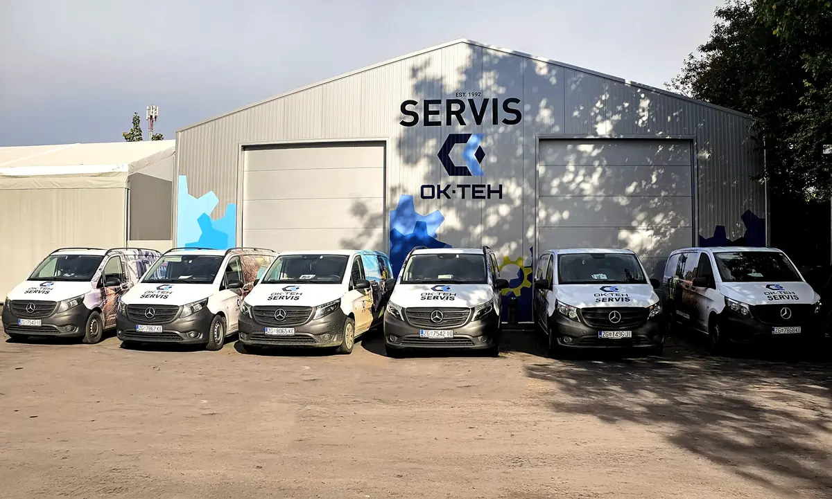 O-K-TEH servisna hala i vozila mobilne servisne službe